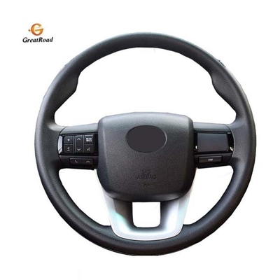 Geschäft/Luxuskunstleder-Auto-Lenkrad-Abdeckung für Toyota Fortuner 2016-2017-2018 nach Maß